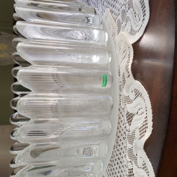 ORREFORS CROWN BOWL - Picture 1 of 4